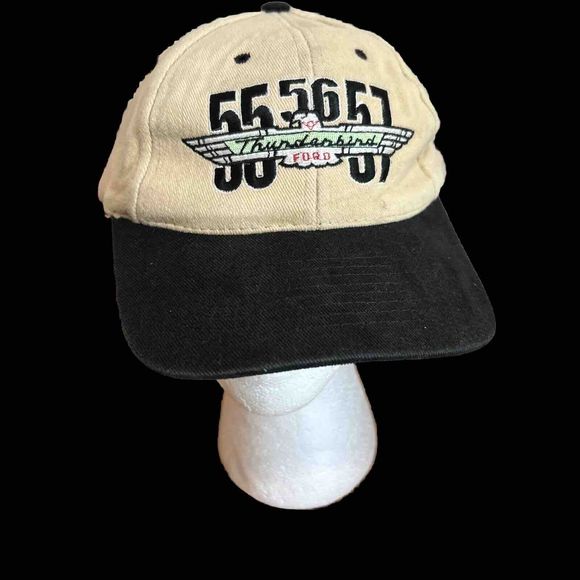 FORD Thunderbird SNAPBACK TRUCKER Hat Cap 55 56 57 Brown Black Nissin Vintage